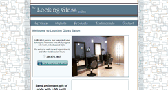 Desktop Screenshot of lookingglasssalon.org